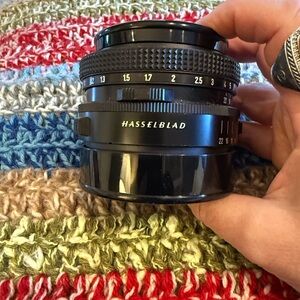 Hasselblad Black Camera Lens